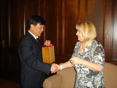 Predsednica Narodne skupštine prof.dr Slavica Đukić-Dejanović primila u oproštajnu posetu ambasadora NR Kine